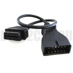 Переходник ВАЗ LADA / Daewoo / GM12 pin на OBDII 16 pin