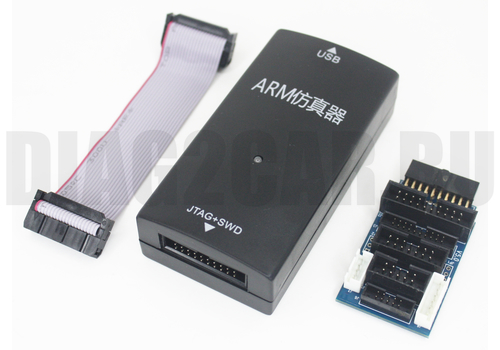 Программатор J-Link V9 ARM USB-JTAG + переходник