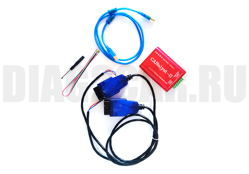 Адаптер CAN-USB CANalyst-II+OBD2 кабеля (PRO версия)
