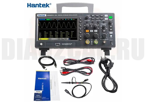 Цифровой осциллограф Hantek DSO2D15 2 канала 150 МГц