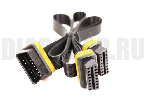Разветвитель OBD II папа на 2 OBDII мама