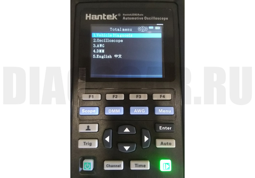 Hantek 2D82 Auto портативный осциллограф